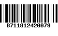 Código de Barras 8711812420079