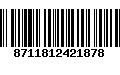 Código de Barras 8711812421878