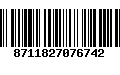 Código de Barras 8711827076742