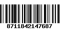 Código de Barras 8711842147687