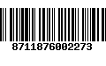 Código de Barras 8711876002273