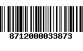 Código de Barras 8712000033873