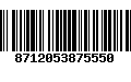 Código de Barras 8712053875550