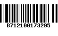 Código de Barras 8712100173295