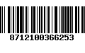 Código de Barras 8712100366253