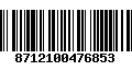 Código de Barras 8712100476853