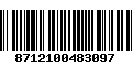 Código de Barras 8712100483097