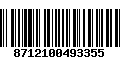 Código de Barras 8712100493355