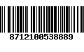 Código de Barras 8712100538889