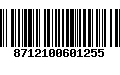 Código de Barras 8712100601255