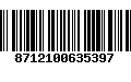 Código de Barras 8712100635397