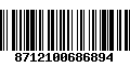 Código de Barras 8712100686894