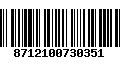 Código de Barras 8712100730351