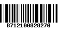 Código de Barras 8712100828270