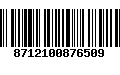 Código de Barras 8712100876509