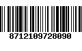 Código de Barras 8712109728090