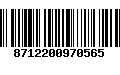 Código de Barras 8712200970565