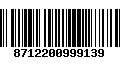 Código de Barras 8712200999139