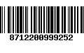 Código de Barras 8712200999252