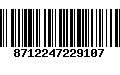 Código de Barras 8712247229107