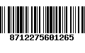 Código de Barras 8712275601265