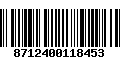 Código de Barras 8712400118453