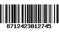 Código de Barras 8712423012745