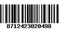 Código de Barras 8712423020498