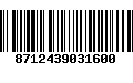 Código de Barras 8712439031600