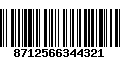 Código de Barras 8712566344321