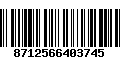 Código de Barras 8712566403745