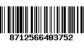 Código de Barras 8712566403752