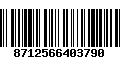 Código de Barras 8712566403790