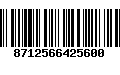 Código de Barras 8712566425600