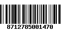 Código de Barras 8712785001470