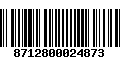 Código de Barras 8712800024873