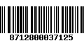 Código de Barras 8712800037125