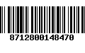 Código de Barras 8712800148470