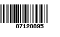 Código de Barras 87128895