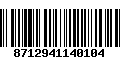 Código de Barras 8712941140104