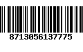 Código de Barras 8713056137775