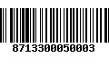 Código de Barras 8713300050003