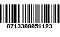 Código de Barras 8713300051123