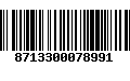 Código de Barras 8713300078991