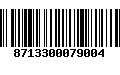 Código de Barras 8713300079004