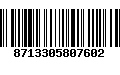 Código de Barras 8713305807602