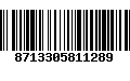 Código de Barras 8713305811289