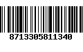 Código de Barras 8713305811340