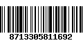 Código de Barras 8713305811692