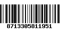 Código de Barras 8713305811951